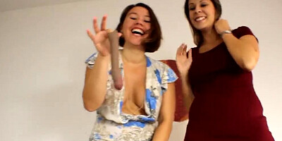 Chastity Cuck Humiliated by mean Babes