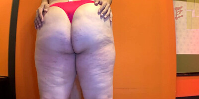 Fat amateur woman gives head and sits on that cock to ride it