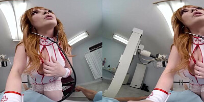 Summer Hart is riding lad's cock in a reverse cowgirl position