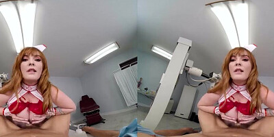 Summer Hart is riding lad's cock in a reverse cowgirl position