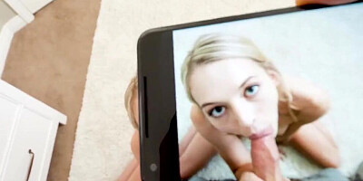 JAY'S POV - KINKY STEP SIS LILY LARIMAR WANTS TO MAKE PORN ON HER PHONE