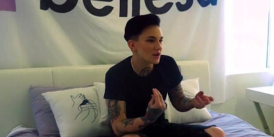 Lustful inked couple shares the same love for hardcore banging and sex toys