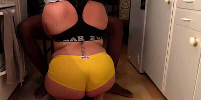 Amateur Bbw blowjob almost put me to coma, anytime I looked at her ass..p2