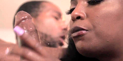 Dude squeezes Daya Knight's bit tits and pokes her with BBC