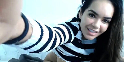 Daisy Marie Sexy Big Tits Latina Rubbing and Fingering Tight Puss