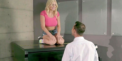 Kenzie Taylor - SCHOOLGIRL SEDUCING STEP DADDY TITTY FUCK MY HUGE BOOBS