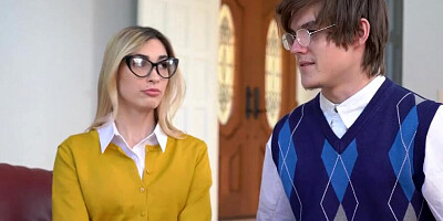 Two depraved blondes swapped their partners in this steamy fourway