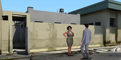 A horny MILF is fucked in this kinky adult 3D sex game