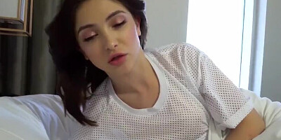 Bratty stepsister surprises you, then lets you help her