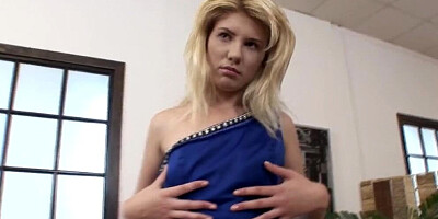 Stepsister gets ass impaled by her stepbrother's hard cock