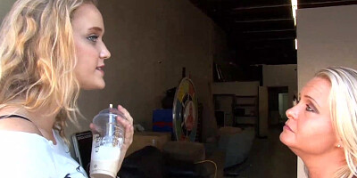 Maya Divine & Mia Vallis Finger Bang Each Other