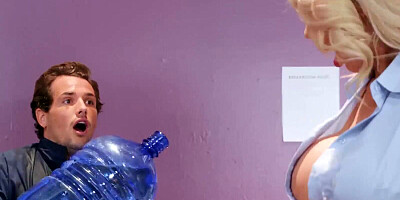 Tyler Nixon fucks his busty secretary Nicolette Shea in the office