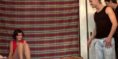 MILF Mom Teaching her own StepSon how to have Sex