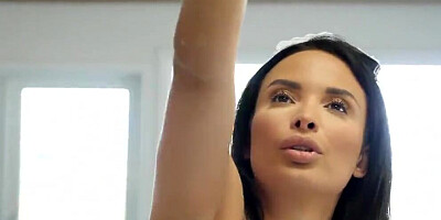 Anissa Kate;s lovely butt is drilled with hard cock in steamy video