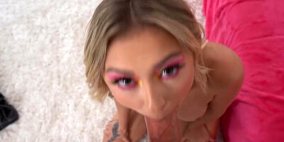 Skinny Chloe Temple is getting fucked hard in this homemade video