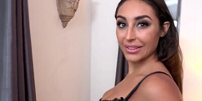 Outstanding MILF Christiana Cinn is dicked down by a lucky stepson