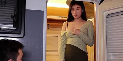 Horny slut mature milf teasing the stranger to have sex with her on the UV