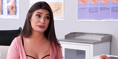 Connie Garcia is moaning while getting fucked from behind because it feels better than anything else