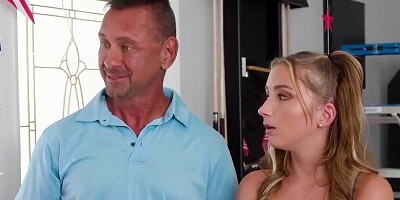 Macy Meadows and Krissy Lynn swapped partners in this foursome