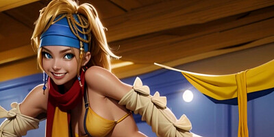 AI generated Rikku (Final Fantasy X)