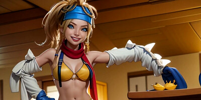 AI generated Rikku (Final Fantasy X)