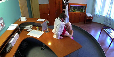 FakeHospital Perfect Sexy Blonde Gets Probed and Squirts Doctors Reception