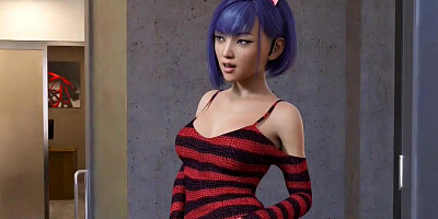 Flirty F Cap 3 - Helping My Stepsister With Her Training