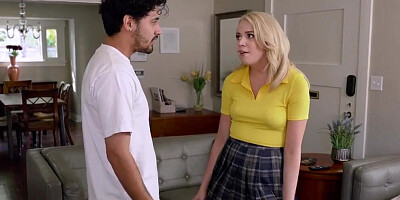 Blonde Madison Summers sucks and rides that big hard cock