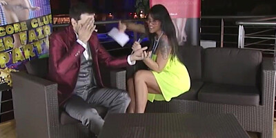 Simony Diamond Interview and Porno Show