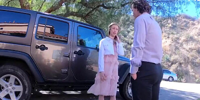 SPYFAM Step Sister CREAMPIED for Damaging Car