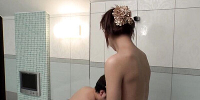 Graceful Ami Ishihara's brunette xxx