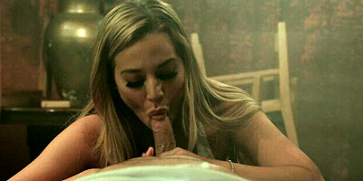 Exciting Blake Blossom and Seth Gamble - straight hair clip - lucidflix