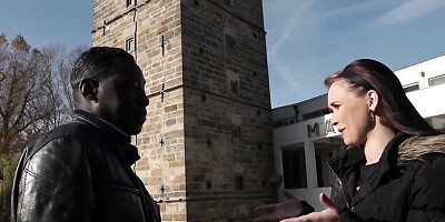 Hardcore movie with fiery nymph from DFB Network