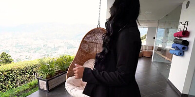 PropertySex Columbian Real Estate Agent Babe Fucks Some Big Dick