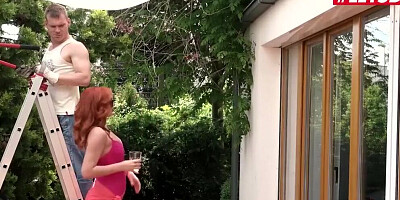 KINKY INLAWS - MILF Mom Eva Berger Rough Banged By Horny Son