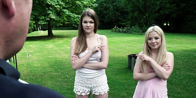 Irresistible angel - brunette video - Oldje-3some