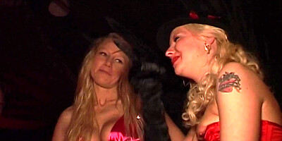 Slutty swingers fucking in group sex