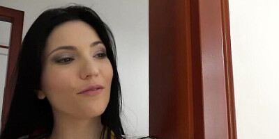 Mia Evans's threesome sex by Oldje-3some