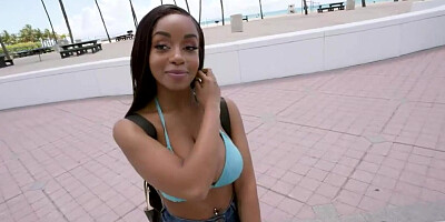 Black Girl Gets Fucked On The Bus - Lily Starfire