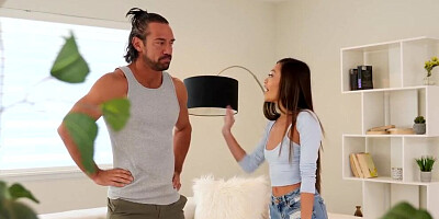 SpyFam: Asian Step Sister Gets Sexual Massage on PornHD