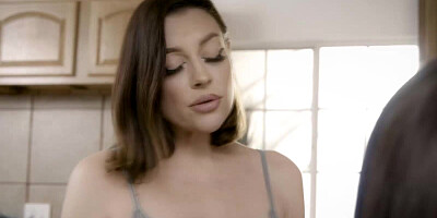 Naughty MILF wants to see how will young stud perform on her stepdaughter's pussy