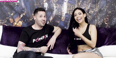 Bootylicious Latina Canela Skin is spanked and fucked by a horny man