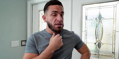 Muscly stud ravaging curvaceously slutty inked blonde's body and cumming on her