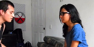 By Step Brother into Sucking and Swallowing his Load