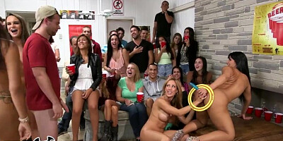 College party is crashed by a couple of sex craving MILFs