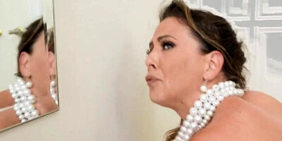 Cherie DeVille gets her cherry nailed with stepson's big dick