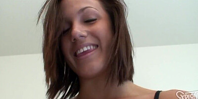 Sweet lady wants to demonstrate her cock sucking capabilities in a POV session