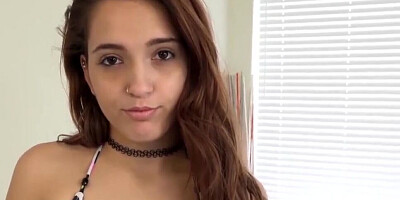 Stepdad fucks his daughter because of bad grades in school