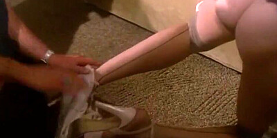 Lovely MILFs in hardcore sex scenes form vintage porn movie