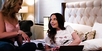 Lily and Rachel decides to have some steamy sex